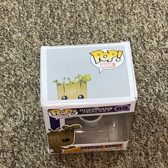 Guardianes Of The Galaxy Funko Pop! Dancing Groot Vinyl Figure 65 - Picture 7 of 9